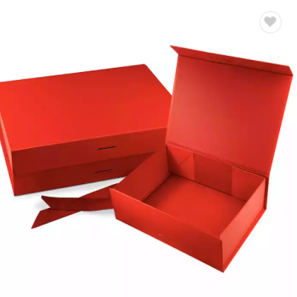 Custom printed logo Cosmetic packaging boxes large pink magnet gift box with magnetic closure rigid  / 2