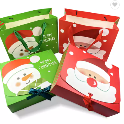 Hot sale christmas gift box packaging with magnetic lid high quality wedding gift box for guest / 3