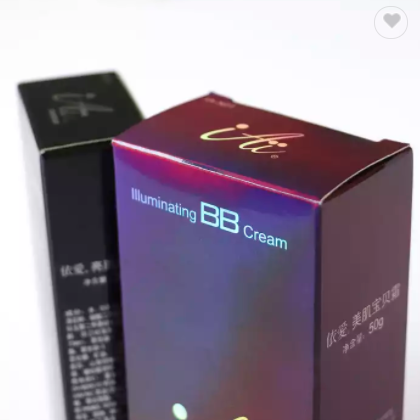 Custom printed 4 Color eyelash packaging box cosmetic box paper packaging box / 2