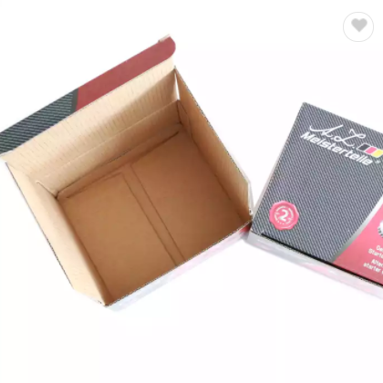 Factory Customized Corrugated Cardboard Snap Bottom Box / 1