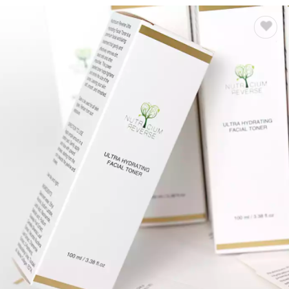 Custom printed cosmetic packaging box, eyelash packaging box, gold foil cardboard box packaging cust / 1