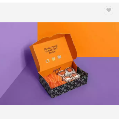 Printed Unique Corrugated Shipping Boxes Custom Logo Cardboard Mailer Box / 3