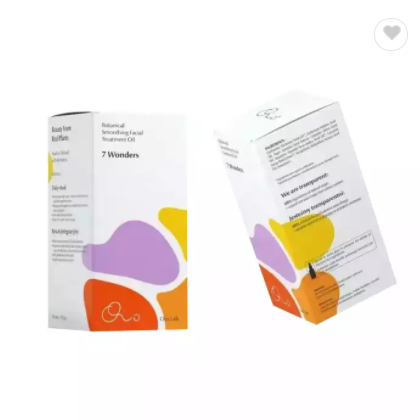 custom made Health Functional Food Packaging Box White card medicine bottle Gold Blocking Paper Pack / 3