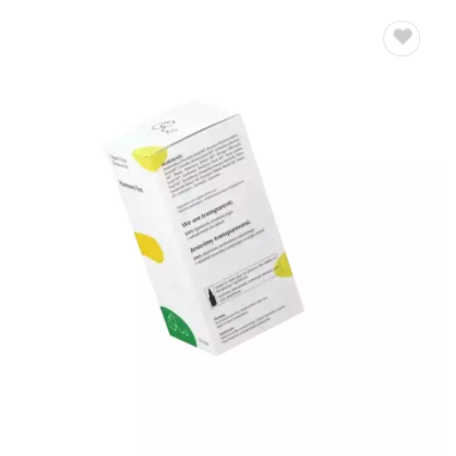 custom made Health Functional Food Packaging Box White card medicine bottle Gold Blocking Paper Pack / 1