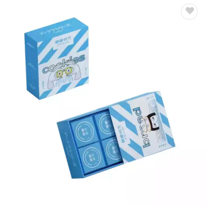 Custom Small White Folding Carton Box Packaging Boxes For Medicine Cosmetic Packaging / 2