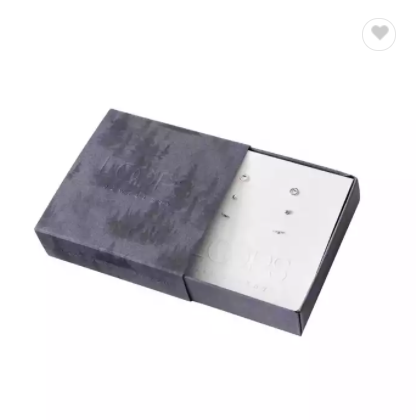 Custom flip coverJewelry Box Packing Box Ring Earrings Pendant Necklace Bracelet Storage Carton Jewe / 3