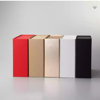 Customized Cardboard Paper Box Custom Hard Cardboard Gift Packaging Box Magnet Paper colorful red Gi / 3