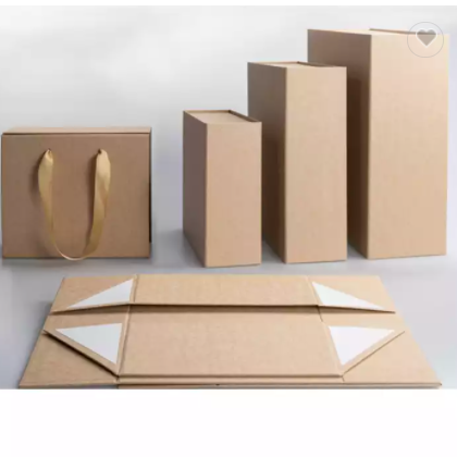 Customized Cardboard Paper Box Custom Hard Cardboard Gift Packaging Box Magnet Paper colorful red Gi / 2