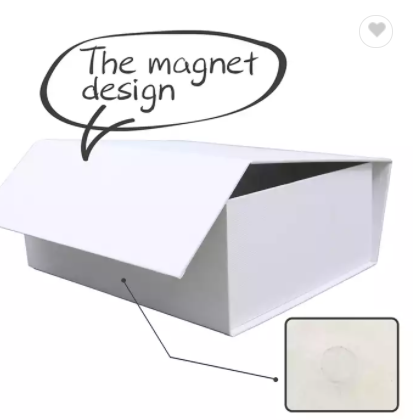 Medium 11.03*3.55*7.88in Collapsible Bridesmaid Groomsmen Proposal Box with Magnetic 28*20*9cm Gift  / 3