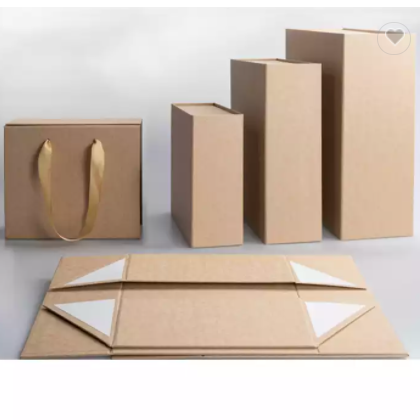 Medium 11.03*3.55*7.88in Collapsible Bridesmaid Groomsmen Proposal Box with Magnetic 28*20*9cm Gift  / 2