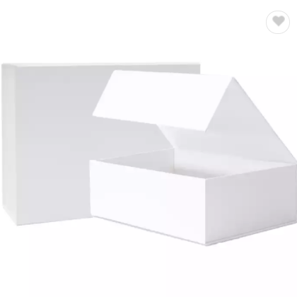 Large 13*4.73*9.85in Folding Packaging Box 33*25*12cm Magnetic Closure white Gift Boxes for Presents / 2