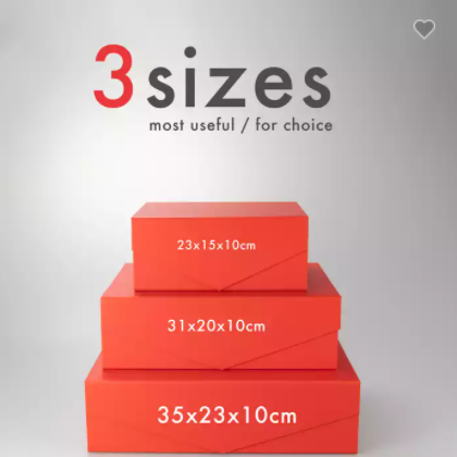 Green foldable luxury color small extra large gift packaging folding box carton printed garment pack / 3