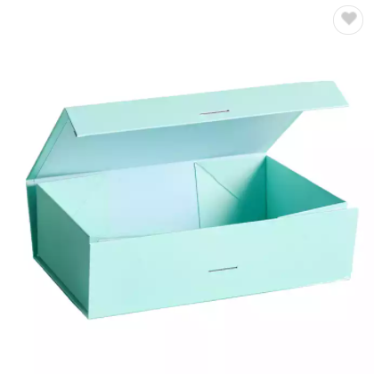 Cost-effective Custom Clothing Black Matte Rigid Book Shape Present Box With Magnetic Lid Fancy Fold / 3