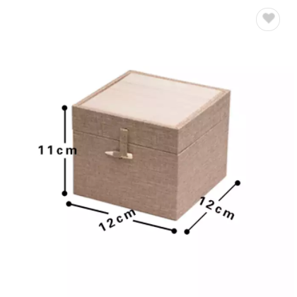 High Quality Cambric Paulownia Lid Box With Fine Workmanship For Teapot Packaging Gift Box / 3