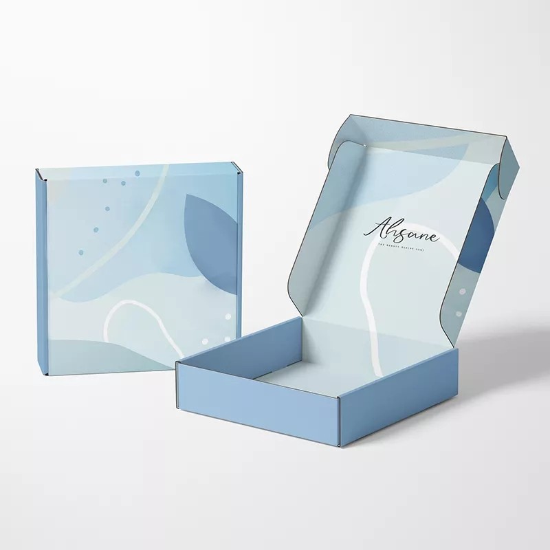 Wholesale Garment Clothing underwear Shipping Box Corrugated Cardboard Box Custom Printed Carton Mai / 2