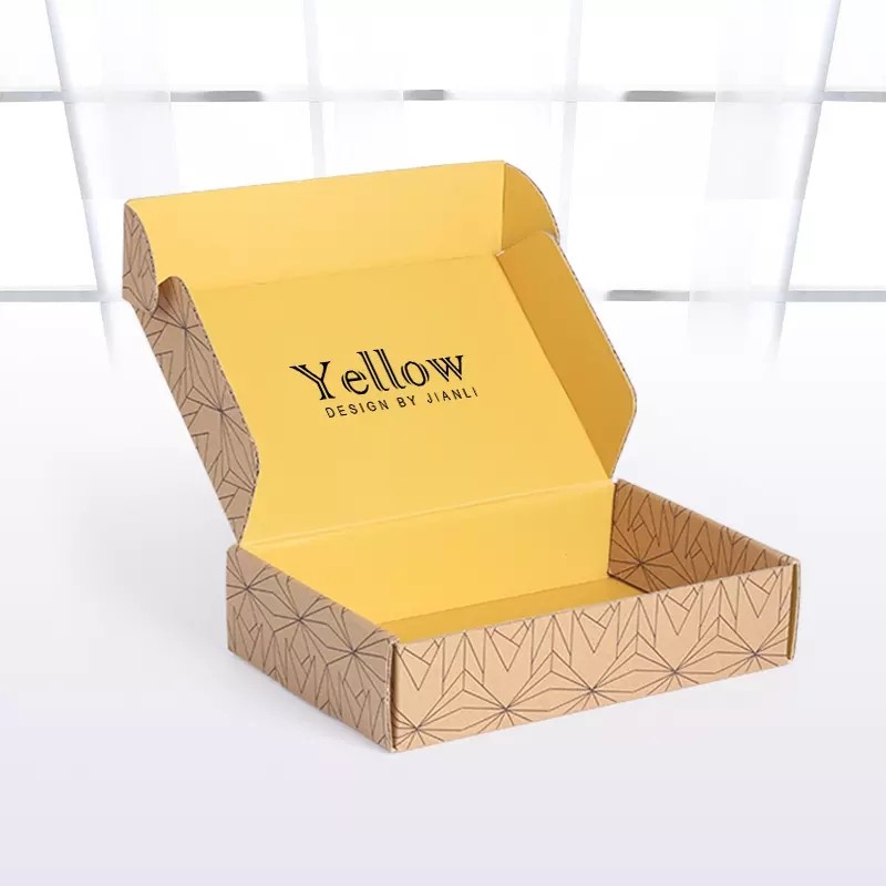 Factory Custom Women Men Underwear Garment Packaging Box Design T-shirt Box With Logo / 2