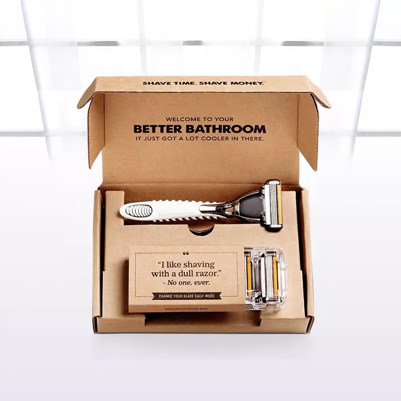 factory custom competitive price safety razor straight box with logo / 2