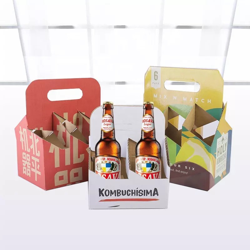 factory custom paper cardboard red wine gift packaging box with logo / 2