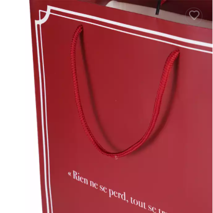 Wholesale luxury red shoes clothes packing printed custom logo clothing shopping gift jewelry packag / 2