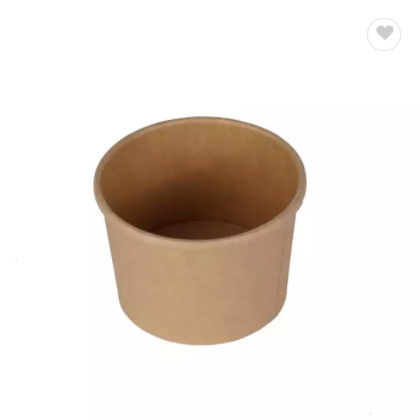 Low price wholesale kraft-paper-bowl kraft paper bowls/cups salad bowl paper coffee cups / 3