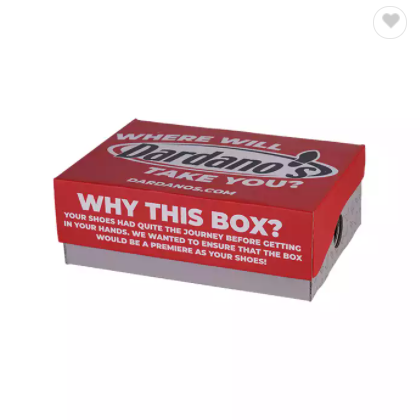 Wholesale E flute copper paper sports shoe paper box high quality custom personalized logo shoes pap / 3