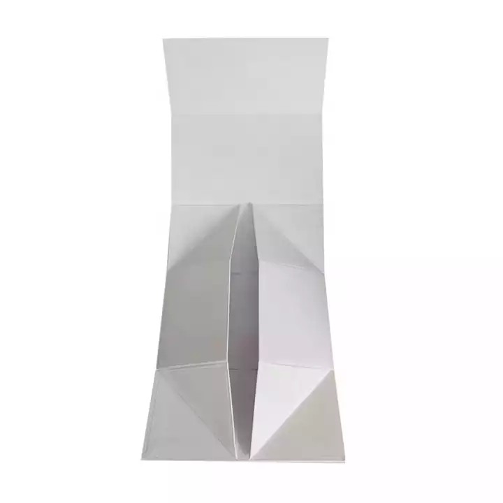 Popular a4 deep size plain white present gift boxes with magnetic lid / 2