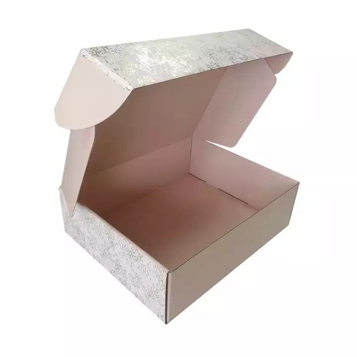 Custom portable wedding packaging box dress clothing delivery gift box for dress / 2