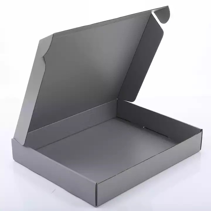 Eco Friendly Shipping Pack Paper Box Kraft Corrugated Cardboard Subscription Mailer Boxes Custom LOG / 2
