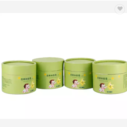 Paper Round Boxes Packaging for Face Cream and Customized Kraft Paper for Skincare / 2