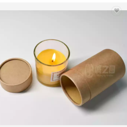 Honey Bottle Jar Cardboard Paper Tube Package Black Box Gold Foil Custom paper tube boxes packaging  / 2