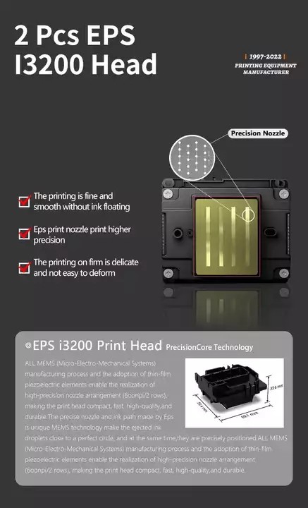 Professional digital dtf printer with XP600/i3200 dtf printer and powder shaker for fabrics stable q / 2