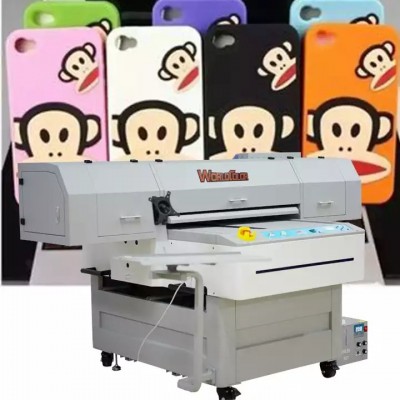 High Resolution Digital Ceramic Tile Glass Wood UV Printer Flatbed with I3200-U1 head for white colo