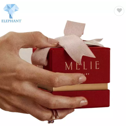 Custom Packaging Luxury Gift Pack Wedding Ring Jewelry Luxury Box Packaging / 2
