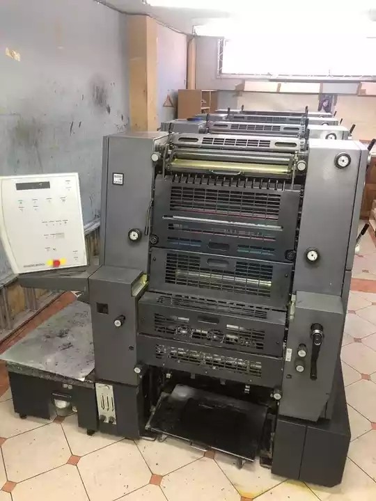 second hand heidelberg SM gto 52 offset printer for magazines / 1
