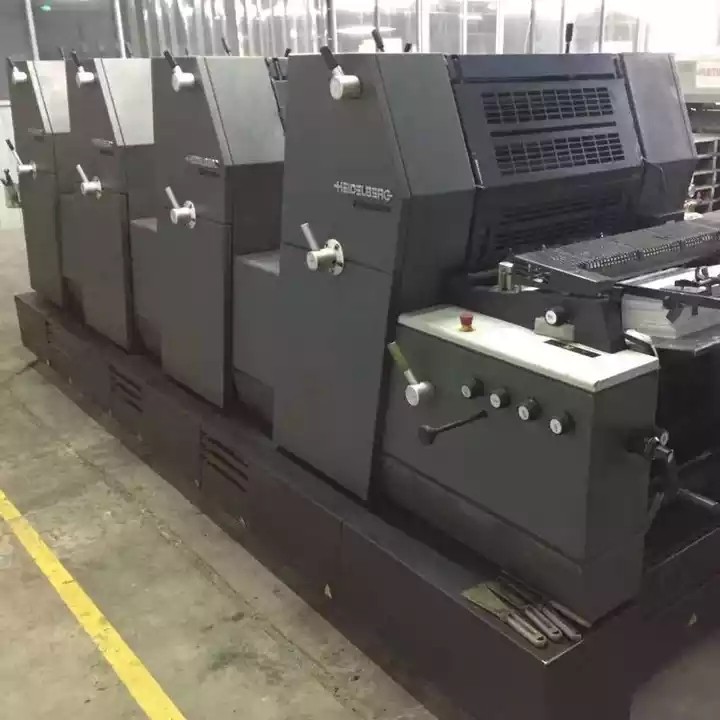 second hand heidelberg SM gto 52 offset printer for magazines / 2