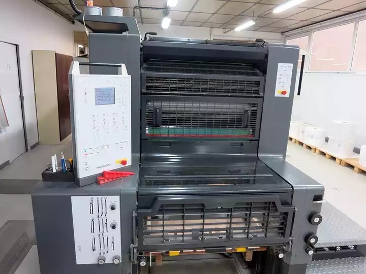 USED Second hand Heidelberg SM PM74 four colour Offset printer printing machine / 1