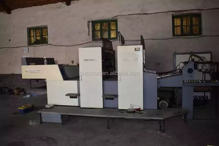 second hand heavy duty 2 color offset printing machines / 2
