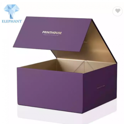Magnetic Paper Foldable Closure Packaging Paper Cardboard Storage Gift Box
