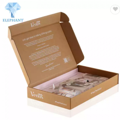 Custom Kraft Paper Small Lip Gloss Cosmetic Set Box Packaging