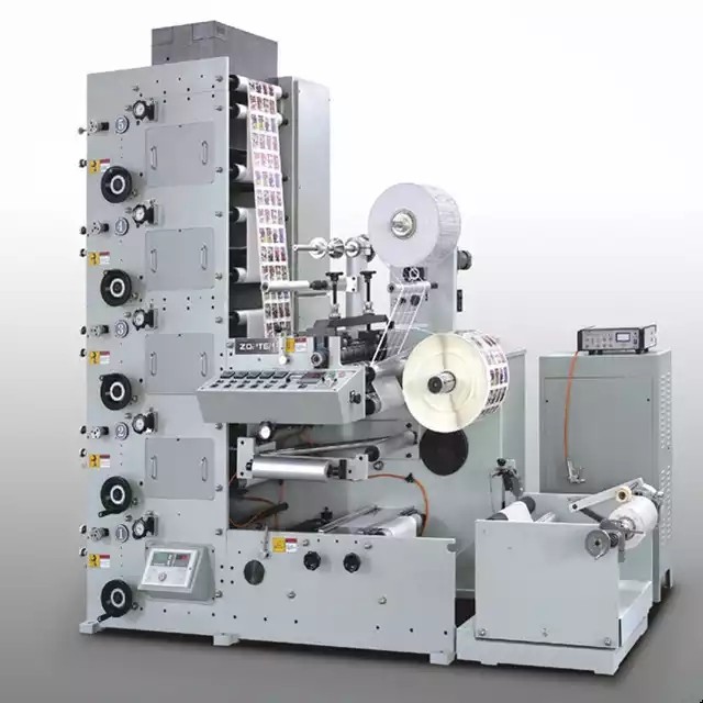 flexo roll to roll 6 colors blister foil printing machine / 1