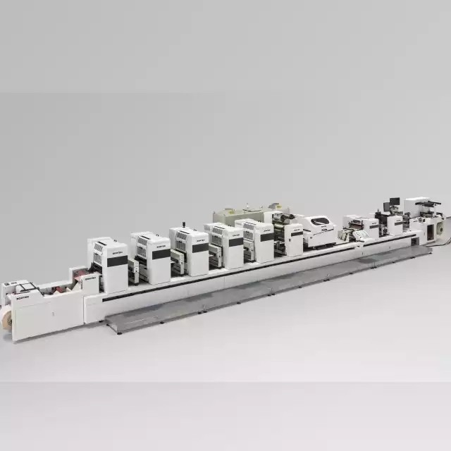 Factory hot sale ZTJ-330 Intermittent 4 color offset printing machine for label roll to roll / 1