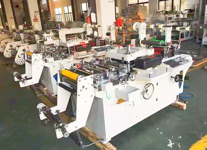 factory price hot sale MQ-350 auto die cutting machine for paper sticker label / 3