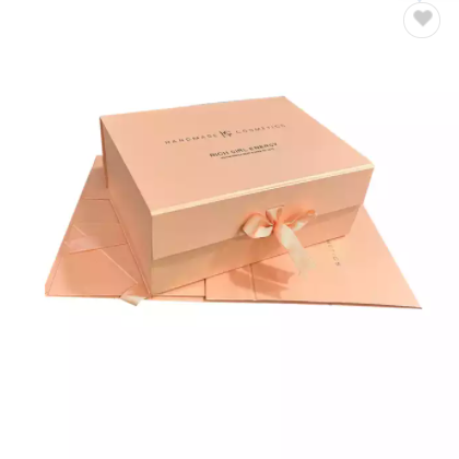 Wholesale Custom Printing Logo Luxury Magnetic Lid Folding Rigid Box Packaging Gift Boxes sets / 3