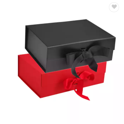 Wholesale Custom Printing Logo Luxury Magnetic Lid Folding Rigid Box Packaging Gift Boxes sets / 1