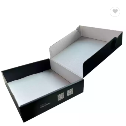 Customized Printed Small Pink Shipping Box Custom Logo / 1