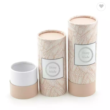 2021 custom kraft paper cylinder tube box cardboard box tube round paper box packaging / 3