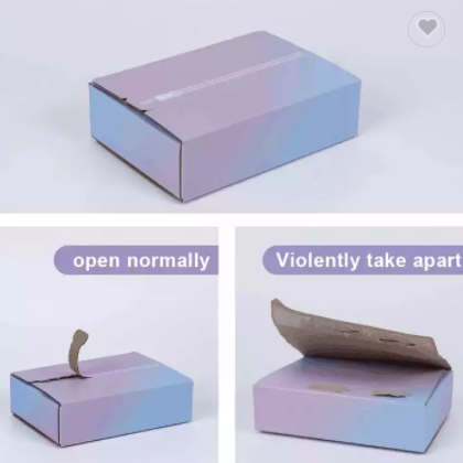 Customize Any Color Clothing Zipper Box High-Quality Corrugated Mailer Box Christmas Shipping Corrug / 2