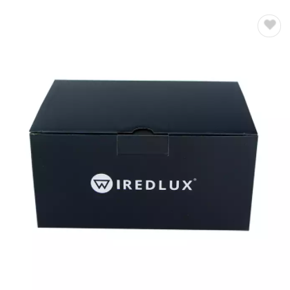 Luxury design matte black folding 350g customized speaker packaging boxes protective packaging paper / 2