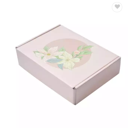 Wholesale Custom Printed logo cardboard box packaging clothes shipping boxes / 3