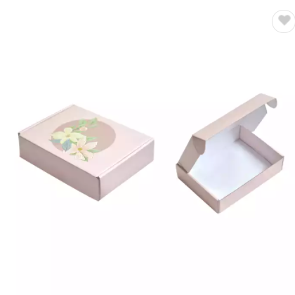 Wholesale Custom Printed logo cardboard box packaging clothes shipping boxes / 2